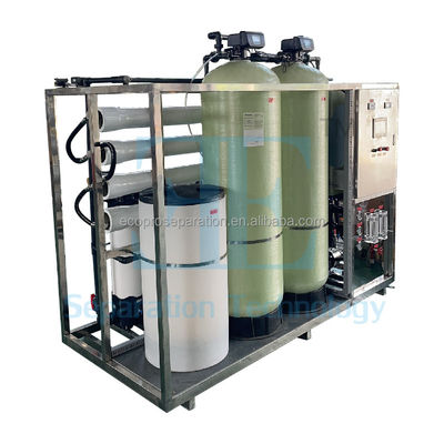 Sistema RO industriale ad alta pressione 1-200m3/h Trattamento dell'acqua per osmosi inversa