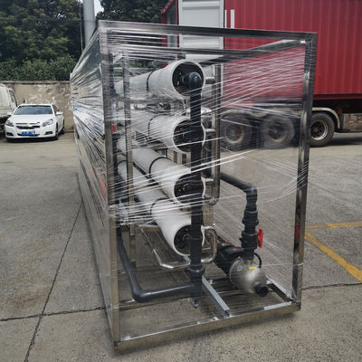 Sistema RO industriale ad alta pressione 1-200m3/h Trattamento dell'acqua per osmosi inversa