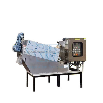 6.8-100 m3/h Pressa a vite Macchina di deidratazione dei fanghi SUS304 Pressa a vite per le acque reflue