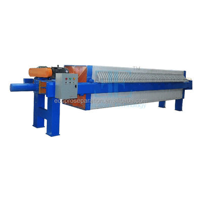 10 m2 Area Clarifier Chamber Filter Press per il trattamento delle acque reflue