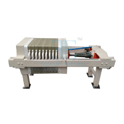 10 m2 Area Clarifier Chamber Filter Press per il trattamento delle acque reflue