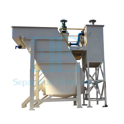Impianto di trattamento delle acque reflue Lamella Clarifier System 4500kg-9500kgs Peso vuoto