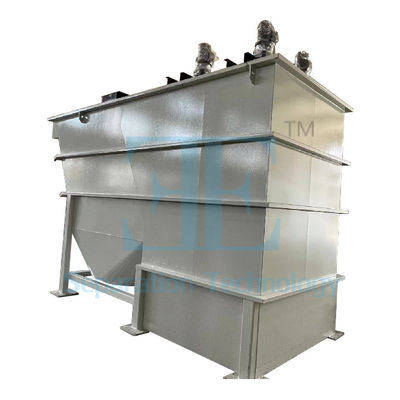 Impianto di trattamento delle acque reflue Lamella Clarifier System 4500kg-9500kgs Peso vuoto