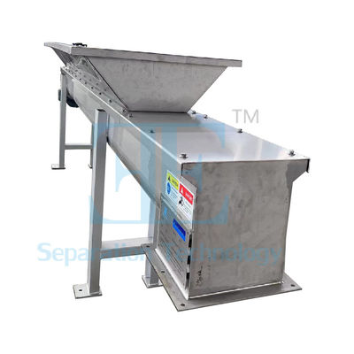 0.8m3/H-12m3/H Pressa a vite disidratazione 0.4kw Pressa di disidratazione di fanghi a pozzo