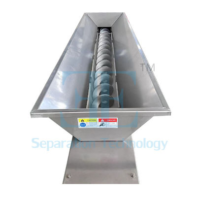 0.8m3/H-12m3/H Pressa a vite disidratazione 0.4kw Pressa di disidratazione di fanghi a pozzo