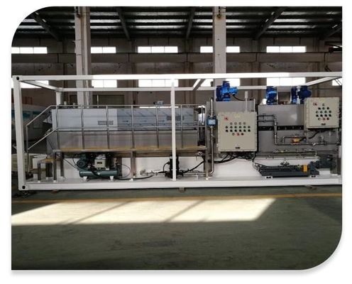 0.8m3/H-12m3/H Pressa a vite disidratazione 0.4kw Pressa di disidratazione di fanghi a pozzo