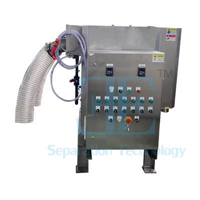 12000L/h Dewatering Screw Press Machine 40kg/h Multi Plate Screw Press