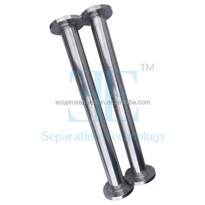 Dimensione 6000mm Spirale Static Mixer Nozzle Dispenser Tube Con Shear Forza Idraulica