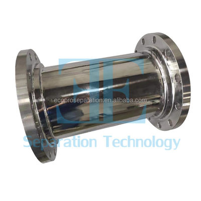 Dimensione 6000mm Spirale Static Mixer Nozzle Dispenser Tube Con Shear Forza Idraulica