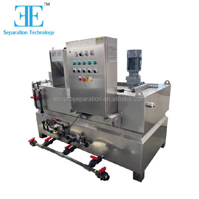 0.75kw Dispositivo di dosaggio chimico Unità di dosaggio polimerico 2000L/h Produttività