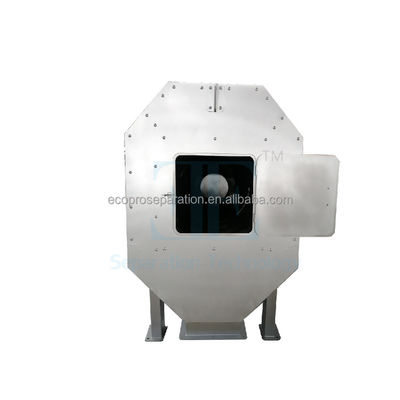 85L/H schermo a tamburo rotante alimentato internamente SUS304 0,75kw schermo a tamburo rotante