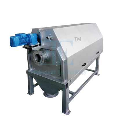 85L/H schermo a tamburo rotante alimentato internamente SUS304 0,75kw schermo a tamburo rotante