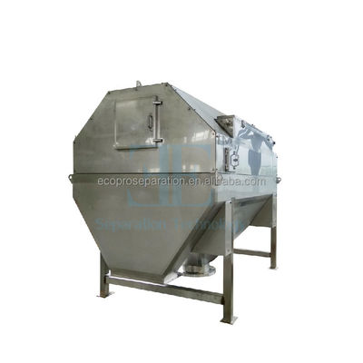 85L/H schermo a tamburo rotante alimentato internamente SUS304 0,75kw schermo a tamburo rotante