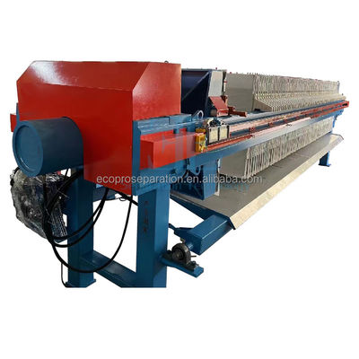 14 Plate Dewatering Filter Press 6m2 Filter Press per il trattamento dei fanghi