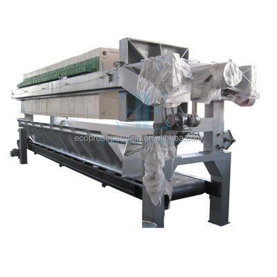14 Plate Dewatering Filter Press 6m2 Filter Press per il trattamento dei fanghi