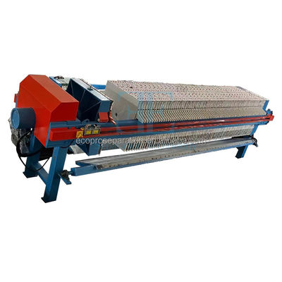 14 Plate Dewatering Filter Press 6m2 Filter Press per il trattamento dei fanghi