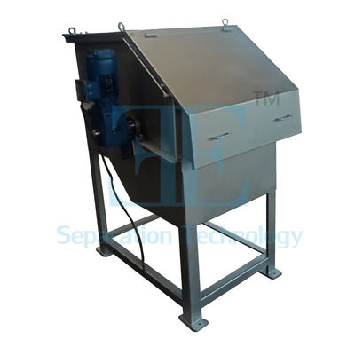 Rimozione TSS schermo a tamburo rotativo alimentato esternamente Acque reflue 100L/ora