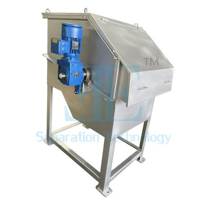 Rimozione TSS schermo a tamburo rotativo alimentato esternamente Acque reflue 100L/ora