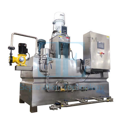 2000L/H Sistema di dosaggio polimerico automatico con precisione ±1% con agitatori da 0,75kw