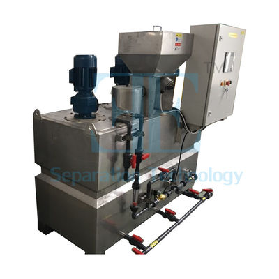 Sistema automatico di distribuzione di fluidi con controllo PLC