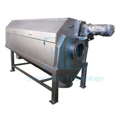 Screening Dispositivo di schermo rotativo a tamburo con personalizzazione e flangia di uscita DN350