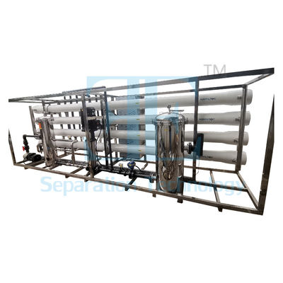 Centrale di trattamento dell'acqua a tensione di 110-240V avanzata con materiale filtro a carbonio attivo per una purificazione ottimale dell'acqua