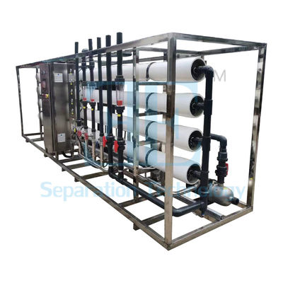 Centrale di trattamento dell'acqua a tensione di 110-240V avanzata con materiale filtro a carbonio attivo per una purificazione ottimale dell'acqua