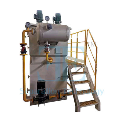 DAF-030 Flottazione ad aria disciolta con capacità di trattamento di 10 m3/h e sistema di controllo PLC per il trattamento delle acque reflue industriali