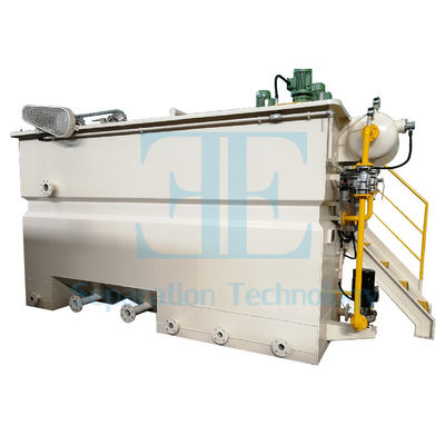 Carico elevato di fanghi Fino a 70 kg/m2.h Flottazione ad aria disciolta con durata di 10 anni e controllata da PLC