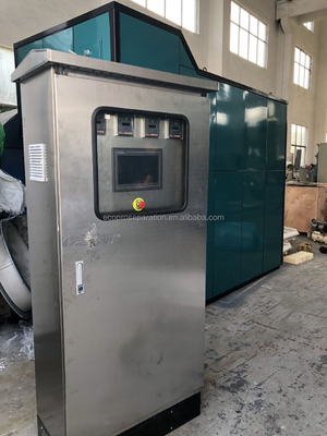 Sistema di elettrocoagulazione industriale SUS 304 per trattamento acque reflue 40 m3/h