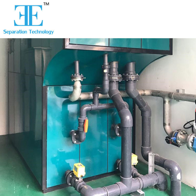 Sistema di elettrocoagulazione industriale 480VAC con controllo automatico 0,5 m3/H per il trattamento delle acque reflue