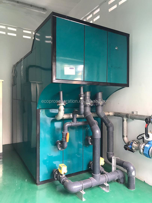 Risparmio energetico 220V Elettrocoagulazione industriale Sistema di trattamento delle acque reflue 0,5 m3/h