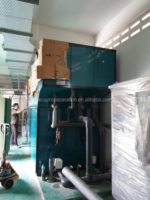 Risparmio energetico 220V Elettrocoagulazione industriale Sistema di trattamento delle acque reflue 0,5 m3/h