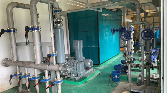 Sistema di elettrocoagulazione da 3KW per il trattamento delle acque reflue 0,5 m3/h