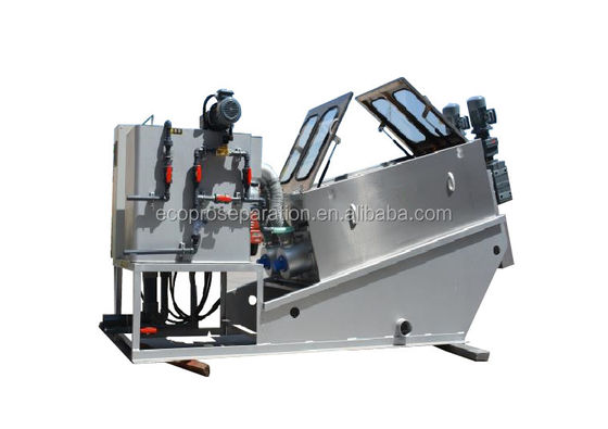 Vite a Coclea per Disidratazione Fanghi per il Trattamento delle Acque Reflue Industriali