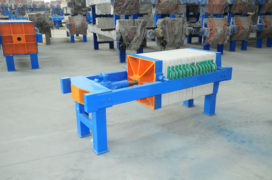 Pressa di filtraggio manuale per la depurazione dei fanghi 2m2 220V-415V