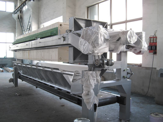 Pressa di filtraggio manuale per la depurazione dei fanghi 2m2 220V-415V