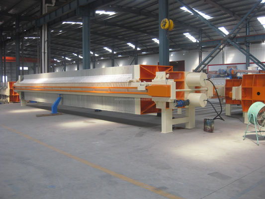 Pressa di filtraggio manuale per la depurazione dei fanghi 2m2 220V-415V