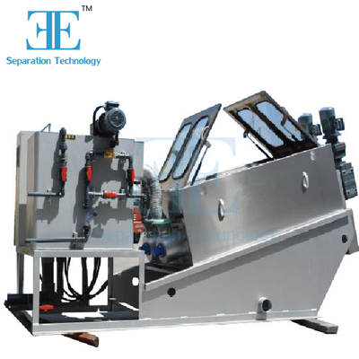 Pressa a vite per disidratazione fanghi capacità 9.6-120m3/h