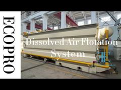 Equipaggiamento DAF per il trattamento delle acque reflue